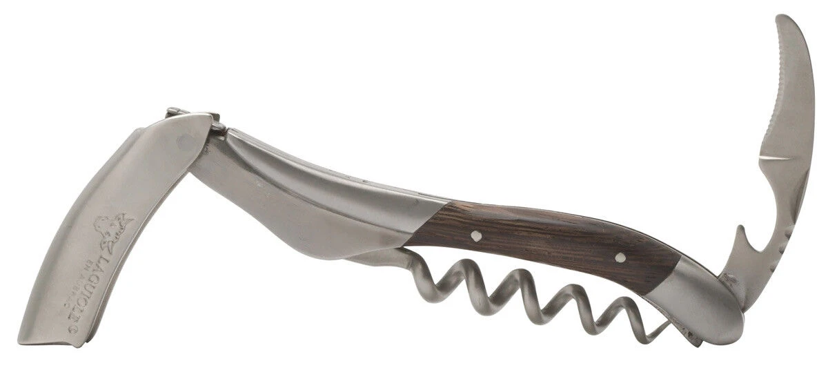 Laguiole En Aubrac Kelnersmes 12 Cm Wengéhout Bruin 3 Laguiole En Aubrac Kelnersmes 12 Cm Wengéhout Bruin