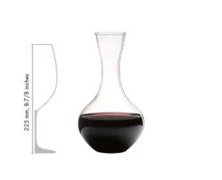 Riedel Syrah Decanteerkaraf 1,04 Liter Kristalglas -Servies Winkel 148000013 rel cdiudhfc 1