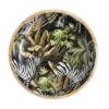 By Room Schaal Rond ø 38 Cm Mangohout Zebra In Jungle -Servies Winkel 17287 png 1