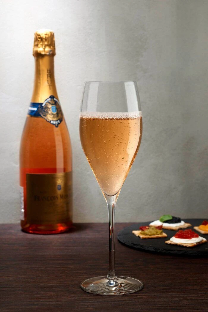 Nude Vintage Champagneglas 360 Ml Kristalglas 2 Stuks - Afbeelding 2