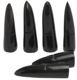 Laguiole En Aubrac Messenlegger Buffelhoorn 5-7 Cm Zwart 6 Stuks