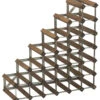 Traditional Wine Rack Co. Pyramide Wijnrek 61,2 Cm Grenen Donker -Servies Winkel 9169 81101 1