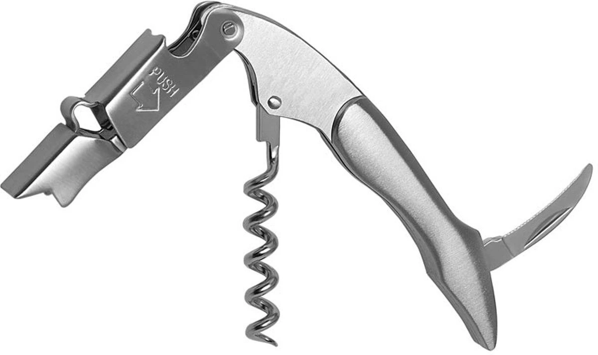 Cookai Kurkentrekker Rvs Grijs 4 Cookai Kurkentrekker Rvs Grijs - Afbeelding 2