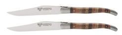 Laguiole En Aubrac Steakmes 11,5 Cm Woodstock 2 Stuks
