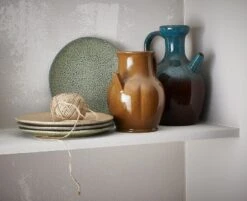 HK Living ACE6895 Gradient Dinerbord ø 29 Cm Aardewerk Beige 2 Stuks -Servies Winkel ace6895 5