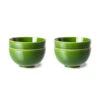 HK Living ACE7008 The Emeralds Dessertkom ø 12 Cm Keramiek Groen 4-delig -Servies Winkel ace7008 eg 1 1