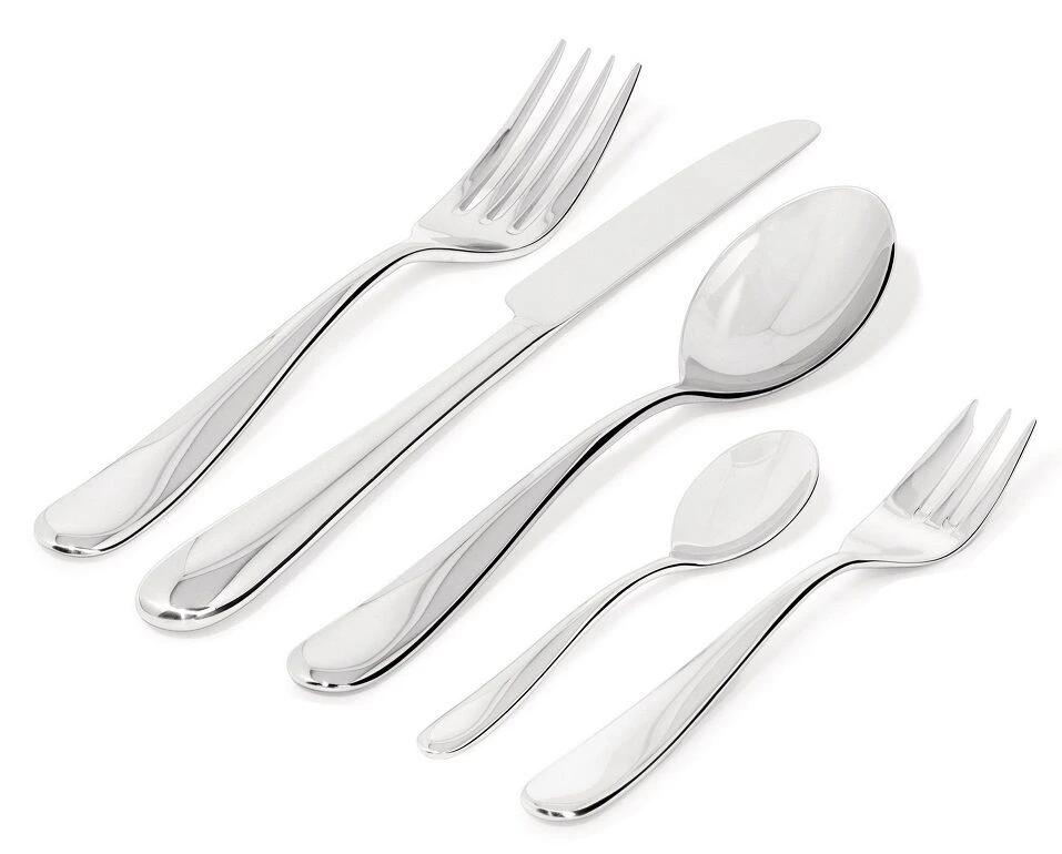 Alessi Nuovo Milano Bestekcassette 6-persoons Rvs Glans 30-delig 3 Alessi Nuovo Milano Bestekcassette 6-persoons Rvs Glans 30-delig