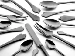 Serax Merci Mix 1-2-3 Tafelvork Antraciet Stone Wash 3 Stuks -Servies Winkel b0718307bs106 1 3