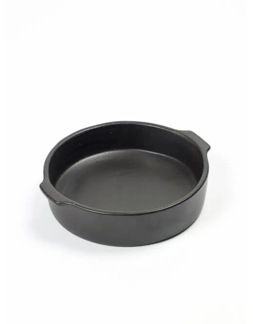 Serax Pure Ovenschaal ø 20 Cm Aardewerk Zwart 3 Serax Pure Ovenschaal ø 20 Cm Aardewerk Zwart