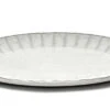 Serax INKU By Sergio Herman Bord Ovaal L 30 X 21 Cm H 1,7 Cm Aardewerk Wit -Servies Winkel b5120236w 1