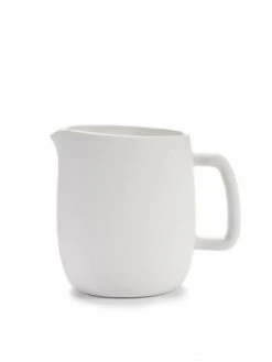 Serax Passe-Partout Kannetje 750 Ml ø 11,2 Cm H 13,2 Cm Porselein Wit Mat