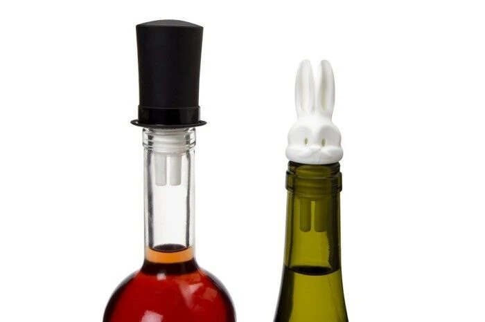 Peleg Barney Wijnschenktuit En Wijnstop ø 4,1 Cm Kunststof Wit 3 Peleg Barney Wijnschenktuit En Wijnstop ø 4,1 Cm Kunststof Wit