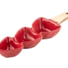 Ladelle Jingle Berry Serveerschaal Porselein Rood -Servies Winkel ber 1