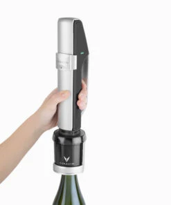 Coravin Sparkling Wijnbewaarsysteem Zwart -Servies Winkel coravin sparkling wijnbewaarsysteem zwart 3