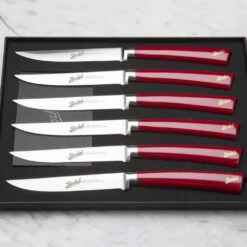 Berkel Elegance Steakmessenset Rood 6 Stuks 5 Berkel Elegance Steakmessenset Rood 6 Stuks -Servies Winkel elegance red steak
