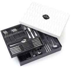 Keltum Haags Lofje Bestekcassette 6-persoons Rvs 40-delig -Servies Winkel haags lofje 6 pers 40 dln doos