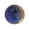 HK Living Chef Ceramics ACE7148 Side Plate ø 20 Cm Aardewerk Rustic Blue