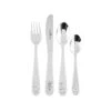 Van Kempen & Begeer Junior Bestek Princess Rvs 4-delig -Servies Winkel keltum kinderbestek princess