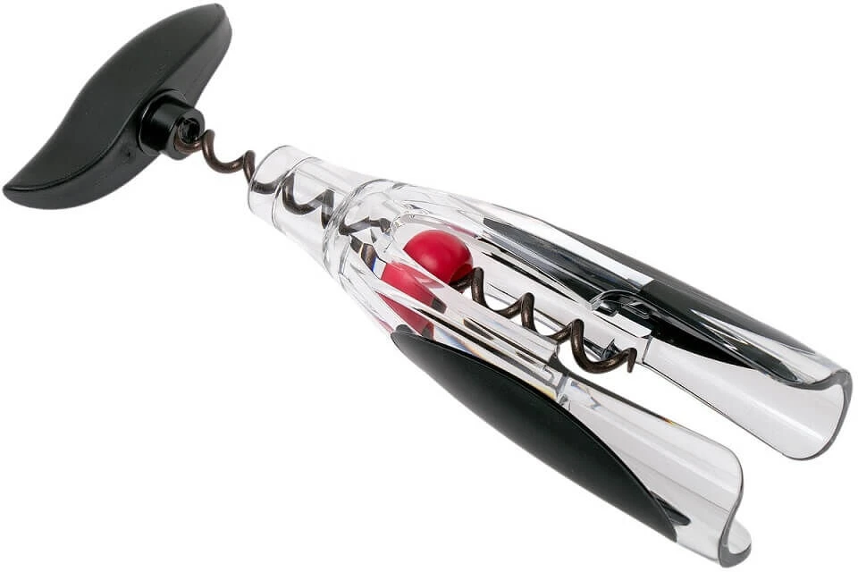 Le Creuset Screwpull TM-200 Kurkentrekker Kunststof Transparant 4 Le Creuset Screwpull TM-200 Kurkentrekker Kunststof Transparant - Afbeelding 2