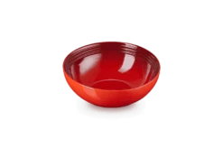 Le Creuset Saladeschaal 2,2 Liter ø 24 Cm Aardewerk Kersrood -Servies Winkel lc 20201104 zs ps fs 70120240600001 002