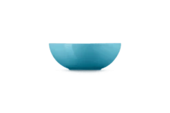 Le Creuset Saladeschaal 2,2 Liter ø 24 Cm Aardewerk Caribbean Blue -Servies Winkel lc 20201104 zs ps fs 70120241700001 003
