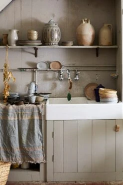 HK Living ACE7034 Gradient Side Plate ø 22,5 Cm Crèmekleurig 2 Stuks -Servies Winkel lr pi18 01