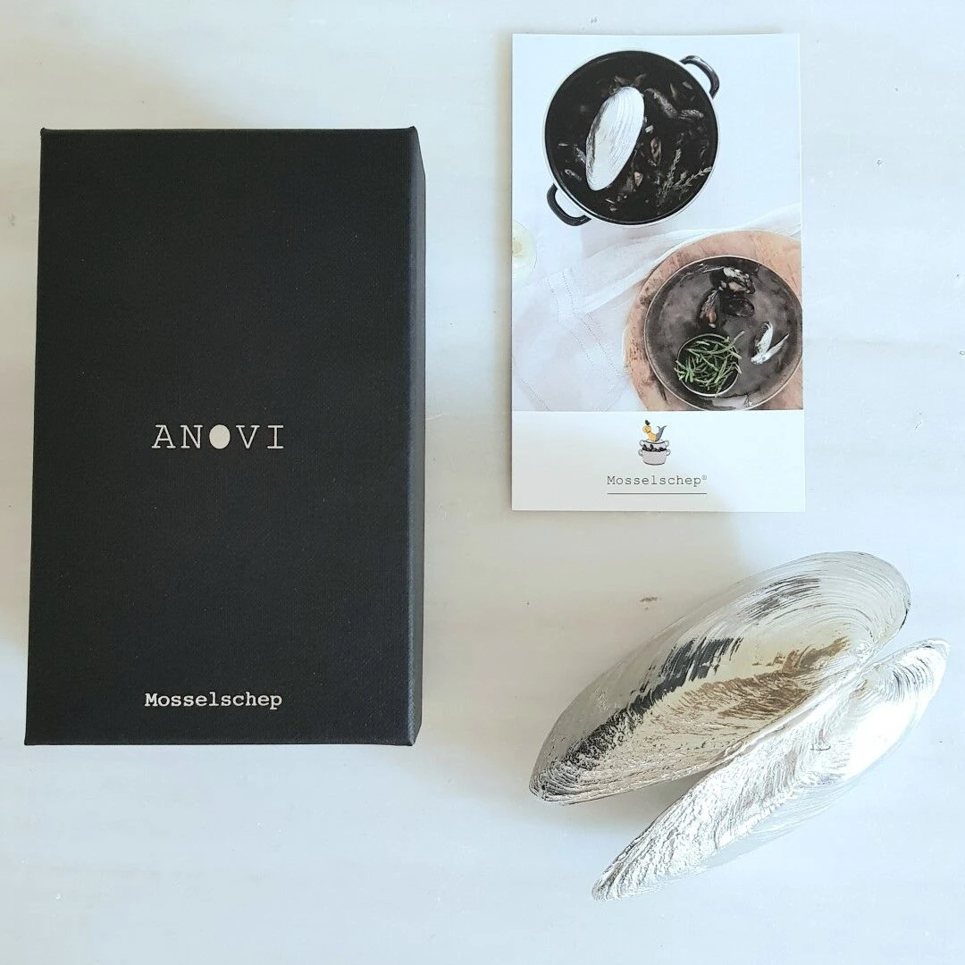 Oldenhof Zeeuwse Mosselschep Zilvertin 4 Oldenhof Zeeuwse Mosselschep Zilvertin - Afbeelding 2