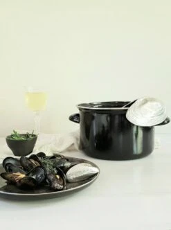 Oldenhof Zeeuwse Mosselschep Zilvertin 8 Oldenhof Zeeuwse Mosselschep Zilvertin -Servies Winkel mosselschep 24