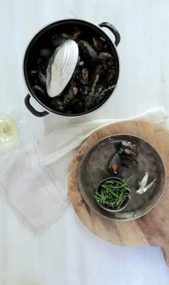 Oldenhof Zeeuwse Mosselschep Zilvertin 9 Oldenhof Zeeuwse Mosselschep Zilvertin -Servies Winkel mosselschep 26