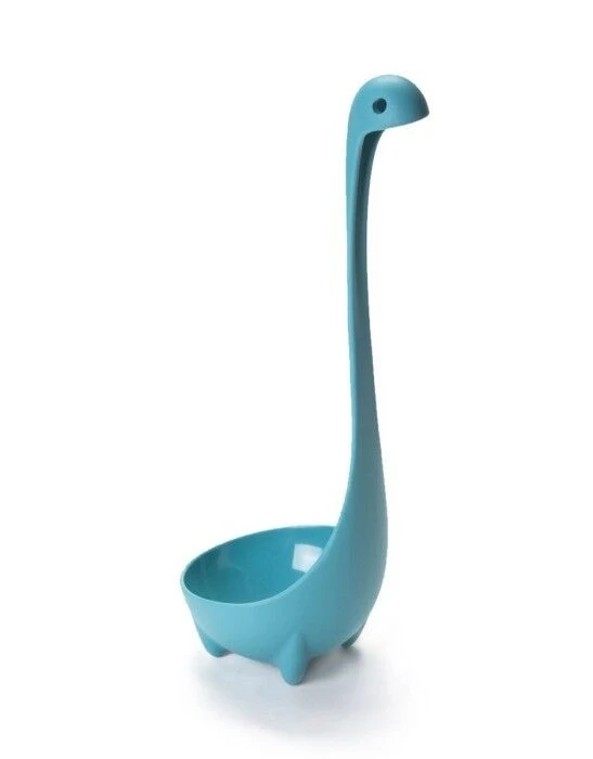 Ototo Nessie Soeplepel 24,5 Cm Kunststof Turquoise 3 Ototo Nessie Soeplepel 24,5 Cm Kunststof Turquoise