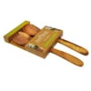 Bowls And Dishes Pure Olive Wood Slacouvert 4-tand 30 Cm Olijfhout -Servies Winkel o5430 1