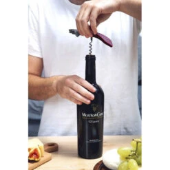 Peleg Bottle Tie Kurkentrekker Strepenpatroon 11,5 Cm Rvs Rood -Servies Winkel peleg bottle tie kurkentrekker strepenpatroon 11 5 cm rvs rood4