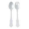 Sabre Old Fashion Slacouvert Kunststof White 2-delig -Servies Winkel salad set 2 pcs old fashion white wb hd