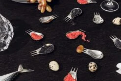 Alessi GIMR01S4 Moscardino Multifunctioneel Bestek Rvs 4 Stuks -Servies Winkel scheda prodotto moscardino en overview