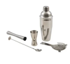 Point-Virgule Cocktailset Rvs 5-delig