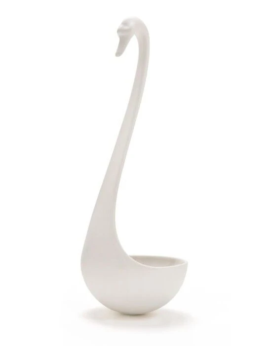 Ototo Swanky Drijvende Soeplepel 27,5 Cm Kunststof Wit 3 Ototo Swanky Drijvende Soeplepel 27,5 Cm Kunststof Wit