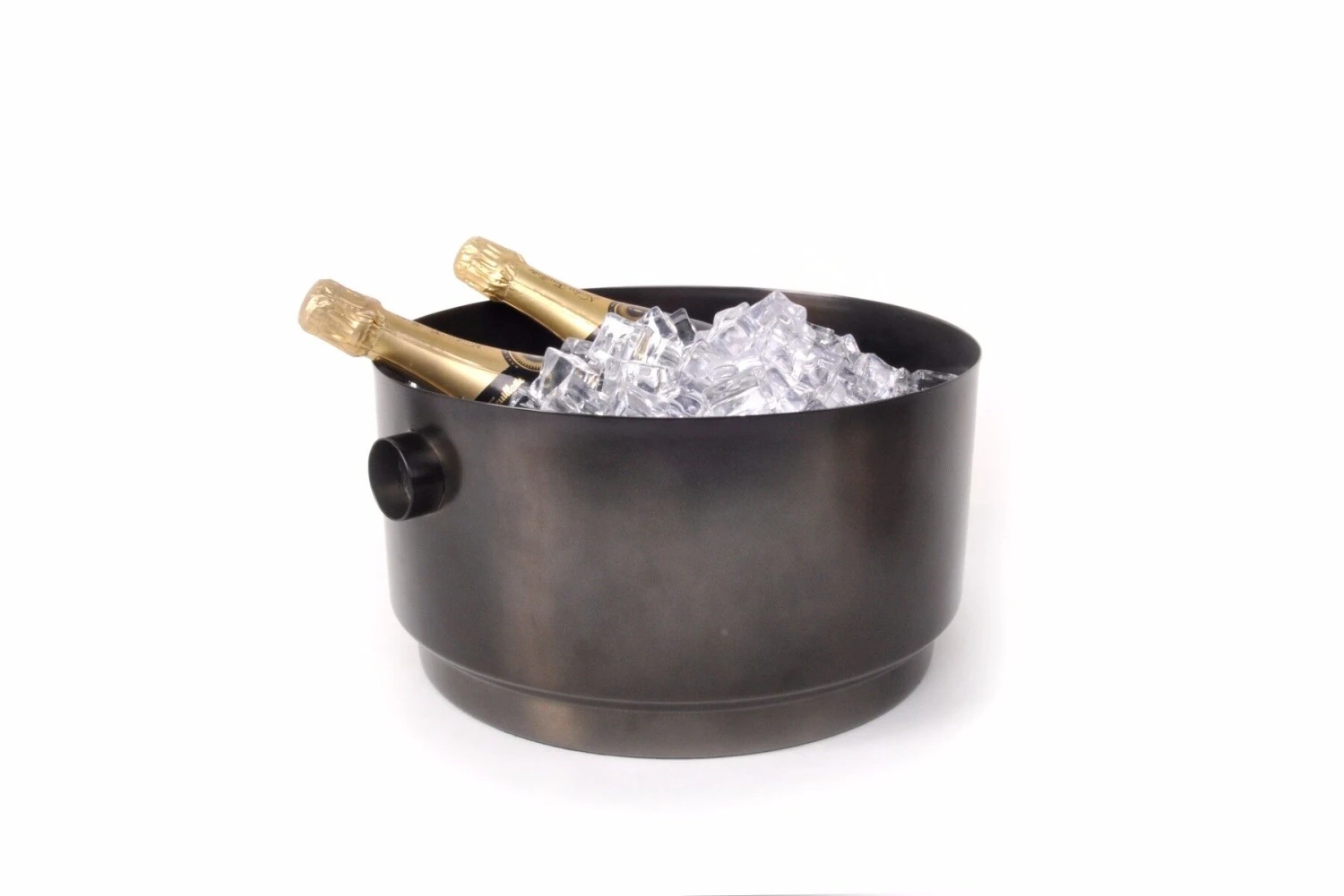 XLBoom Rondo Party Bucket Rvs Zwart 3 XLBoom Rondo Party Bucket Rvs Zwart