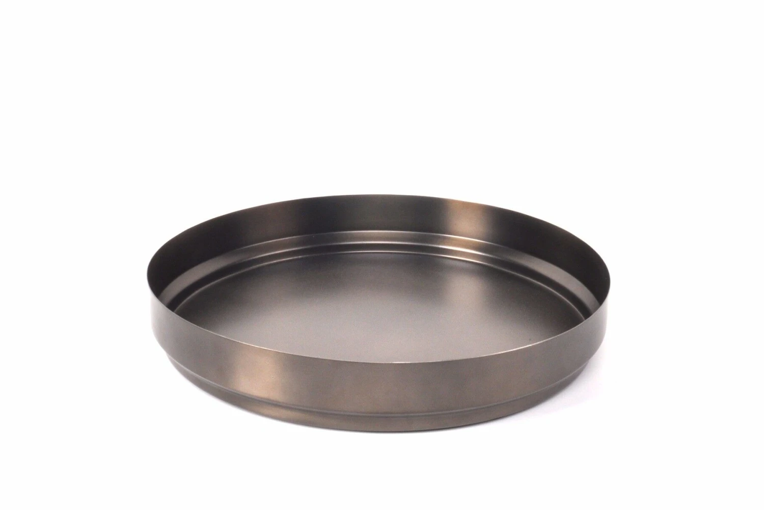 XLBoom Rondo Small Dienblad ø 34 Cm Rvs Zwart 3 XLBoom Rondo Small Dienblad ø 34 Cm Rvs Zwart